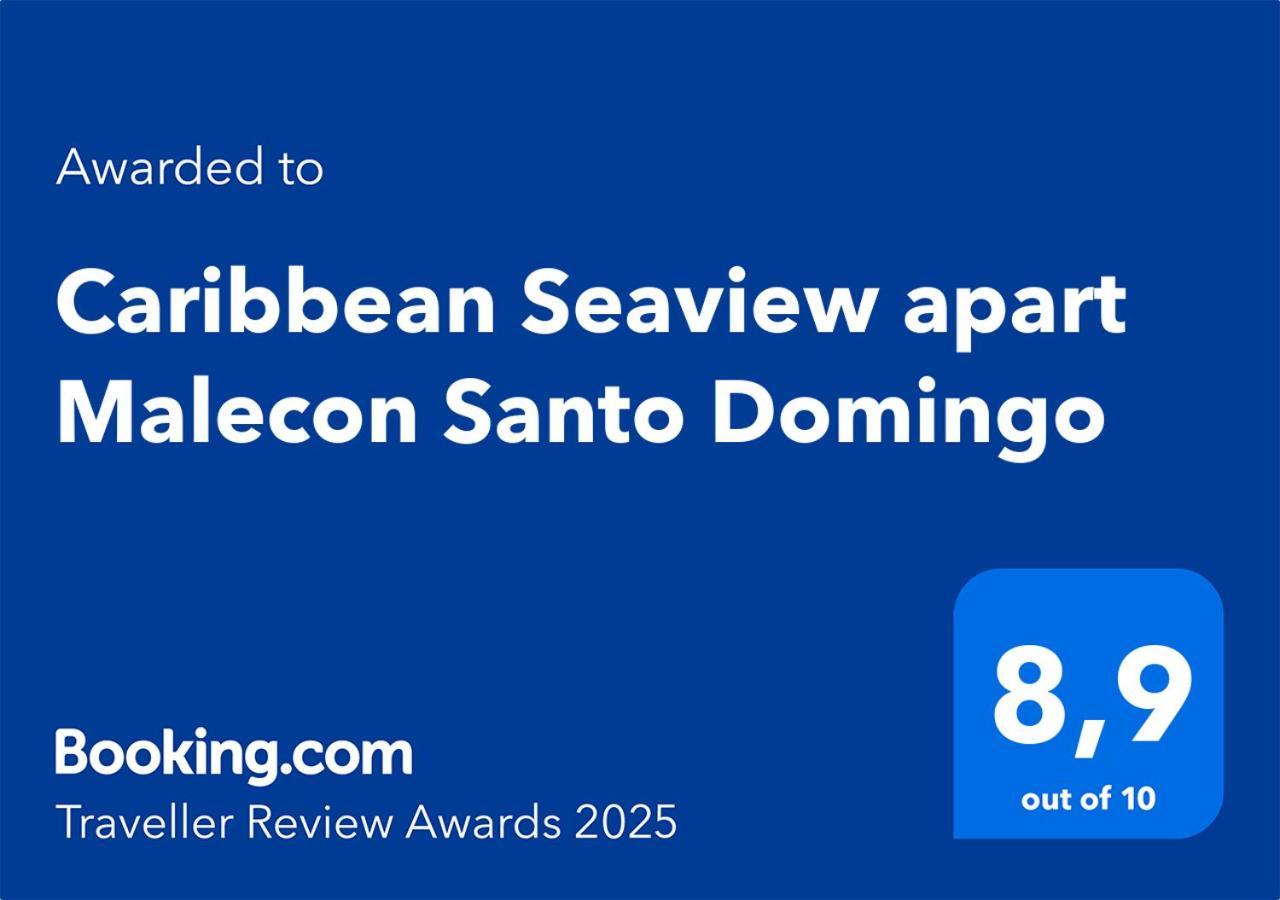 Caribbean Seaview Apart Malecon Santo Domingo Ngoại thất bức ảnh