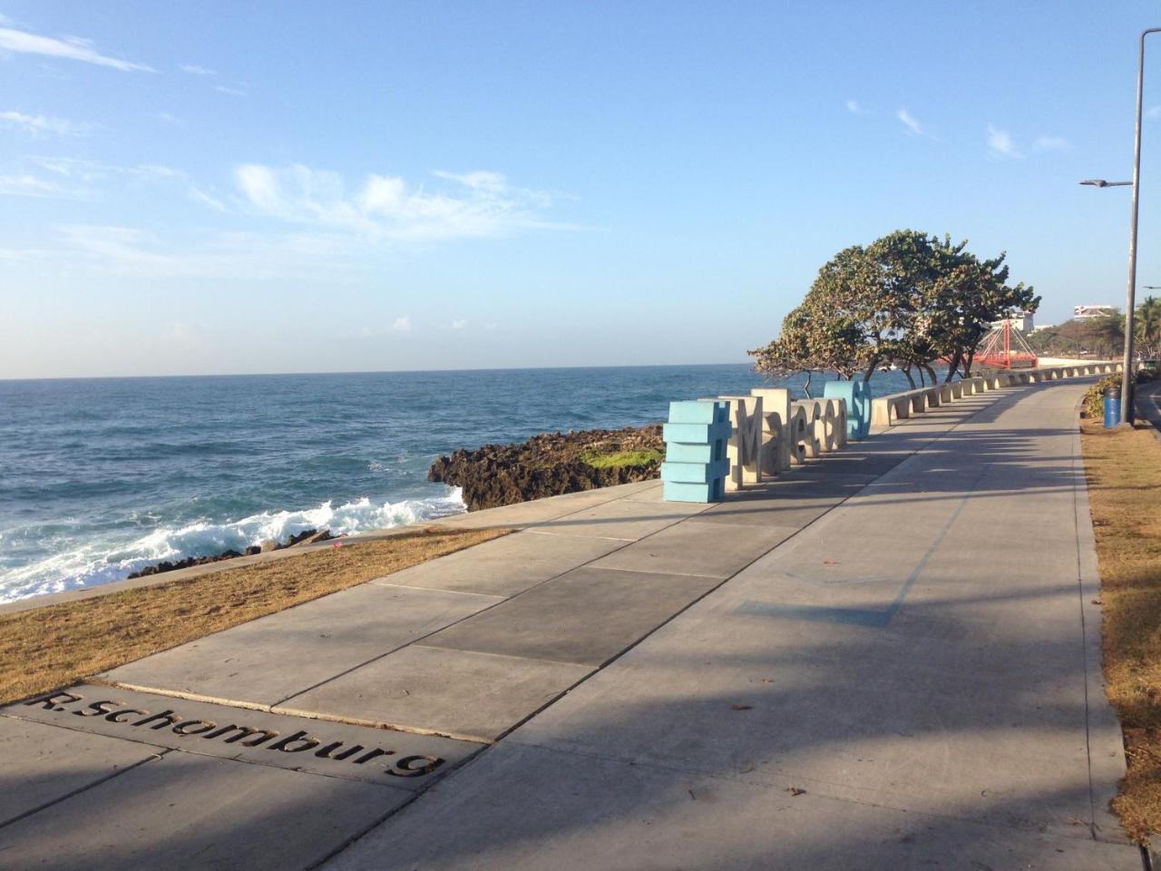 Caribbean Seaview Apart Malecon Santo Domingo Ngoại thất bức ảnh